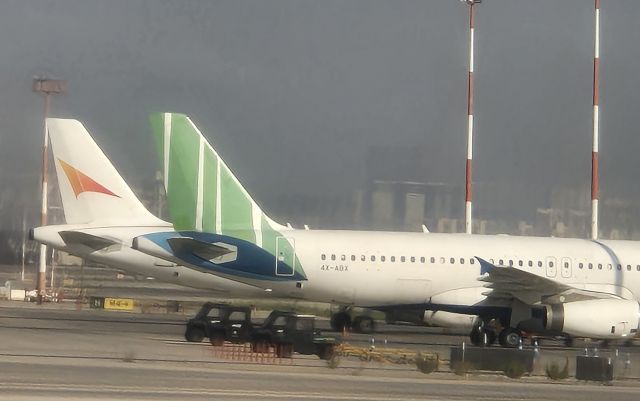Airbus A320 (4X-ABX) - New A320 for Israir. Registered 4X-ABX, still with the colors of its previous operator Bamboo Airways (VN-A586). Before Bamboo Airways it was with Turkish Airlines (TC-JPD).