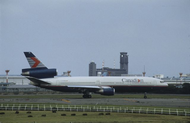 McDonnell Douglas DC-10 (C-FCRE) - Departure at Narita Intl Airport Rwy16 on 1988/07/03