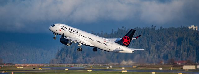 Airbus A220-300 (C-GJYI) - Same sequence as the previous upload, this one is the best. Early morning light was perfect.