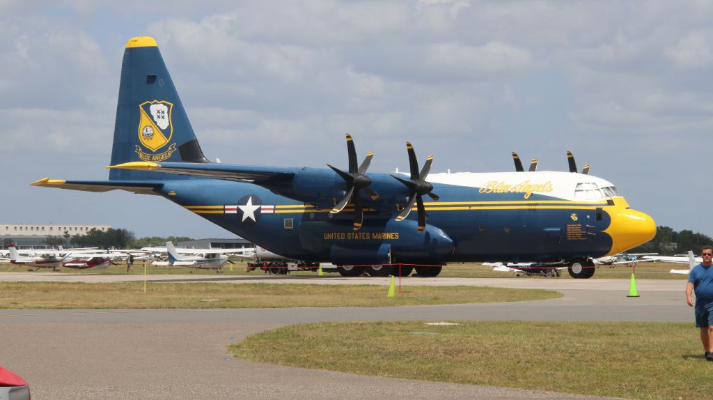 Lockheed C-130 Hercules — - US Navy C-130, better known as Fat Albert.
