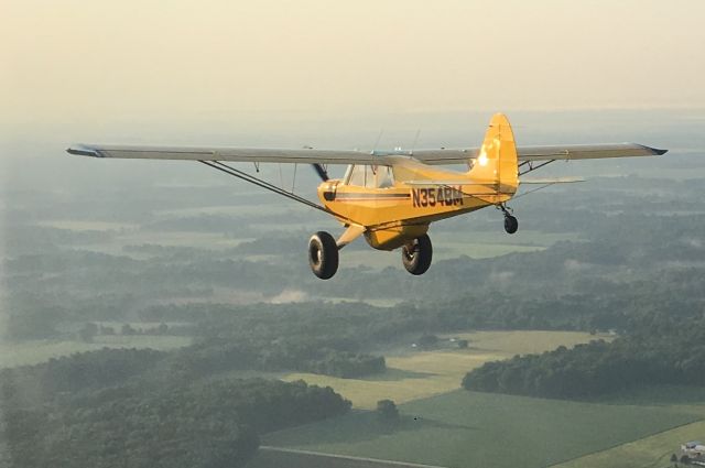 CHRISTEN Husky (N354BM) - Early August morning Ohio departure for New Hampshire.