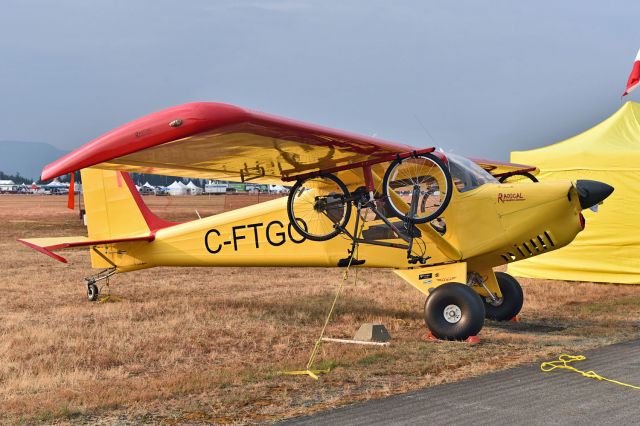 Cessna Skyhawk (C-FTGO) - My bike carrier
