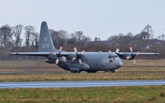 Lockheed C-130 Hercules (16-5379) - usn c-130t 165379 dep shannon 15/2/14.