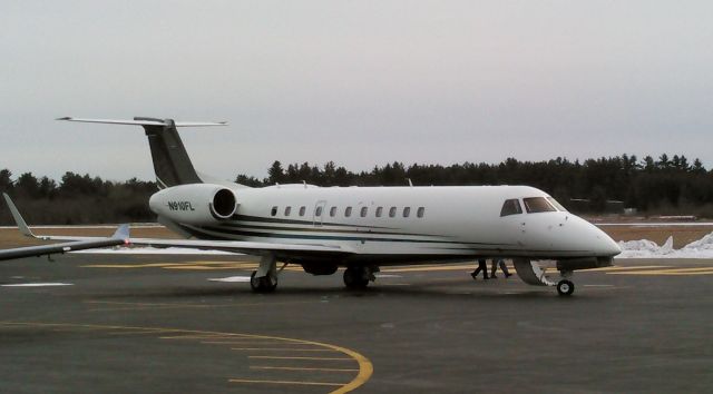 Embraer ERJ-135 (N910FL) - Embraer Legacy 600!  First one at Orange.  1/22/16.   