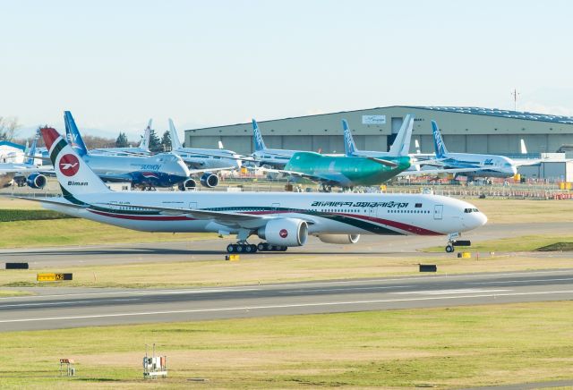 Boeing 777-200 (S2-AHN) - Biman Bangladesh Airlines 777-300ER is one of the newest adition to their long haul fleet and it replaces the old DC-11s