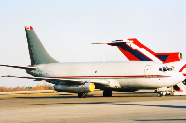 Boeing 737-200 — - taken on the ramp CYHM back 2001