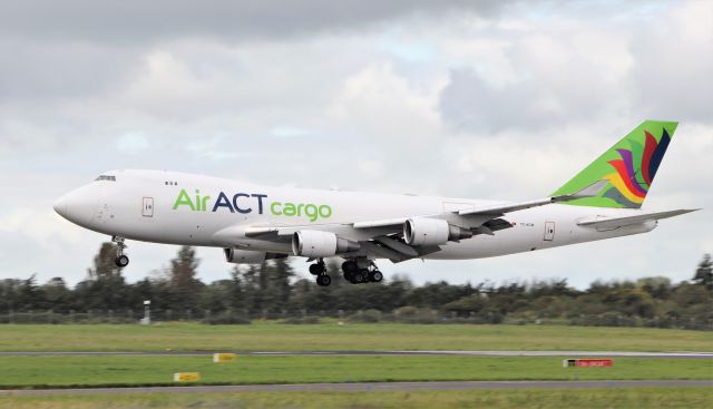 Boeing 747-400 (TC-ACM) - airact cargo b747-428f tc-acm landing at shannon from istanbul 6/9/20.