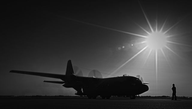 Lockheed C-130 Hercules (13-0307) - I was doing some Search and Rescue Training with 424 squadron from Trenton on Lake Ontario. The crew stopped off at our home base to grab some dinner. I took this shot as they were powering up to leave.