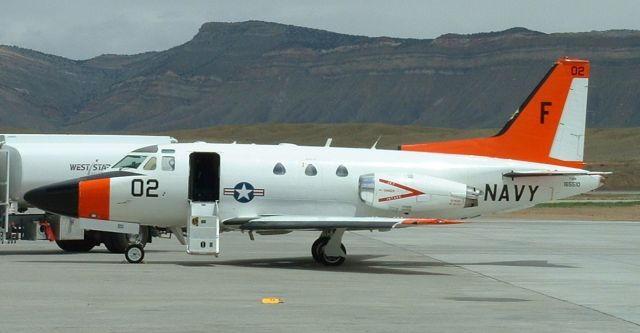 North American Sabreliner (16-5510) - 03 MAY 2009 - USN T-39N visiting KGJT from NAS Pensacola