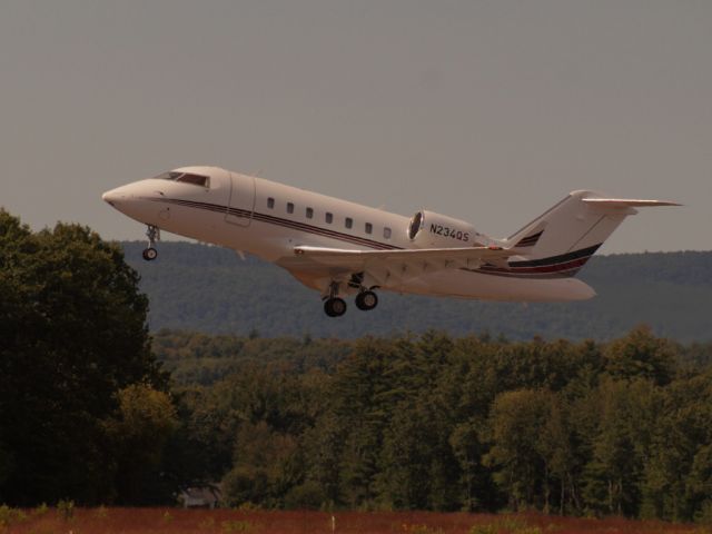 Canadair Challenger (N234QS) - Taken at Saratoga County Airport, NY on Sept.1, 2017