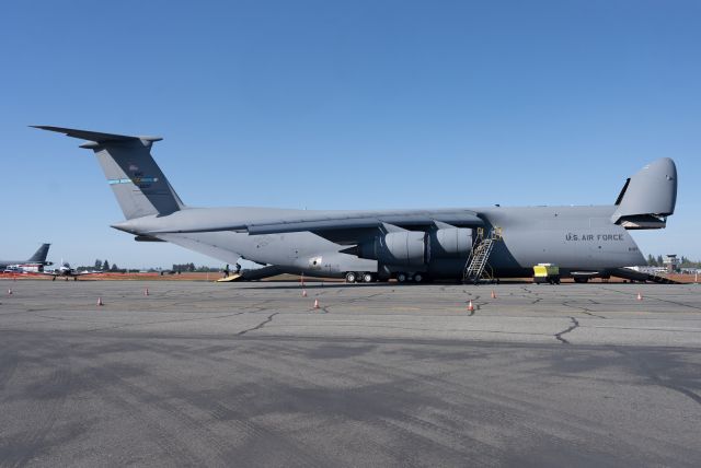 Lockheed C-5 Galaxy (86-0017) - Girls Fly Too event at YXX.