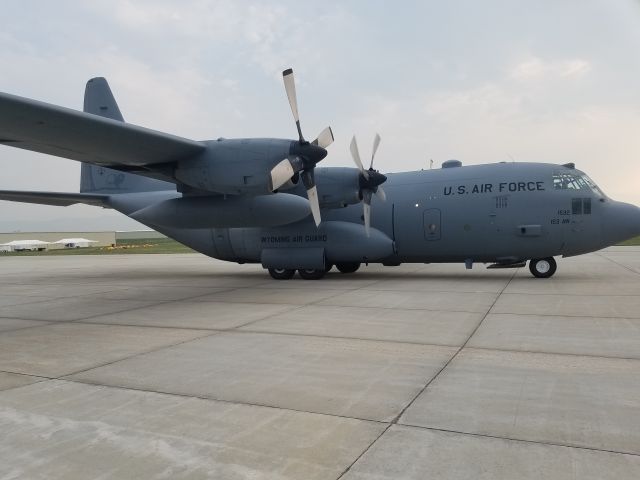 Lockheed C-130 Hercules (N12345) - Here for a fly in.