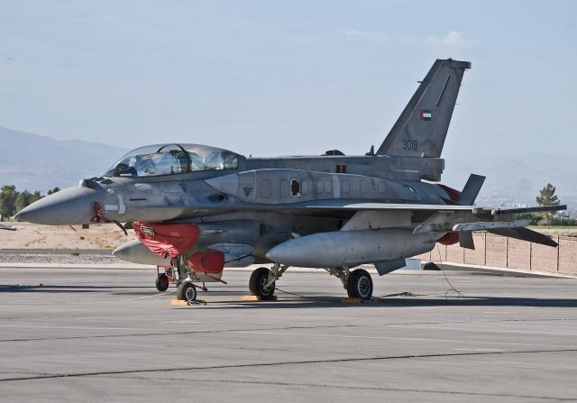 F16 — - UAE F-16 Desert Falcon at red Flag 12-4.