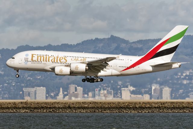 Airbus A380-800 (A6-EOE) - 31st January, 2016