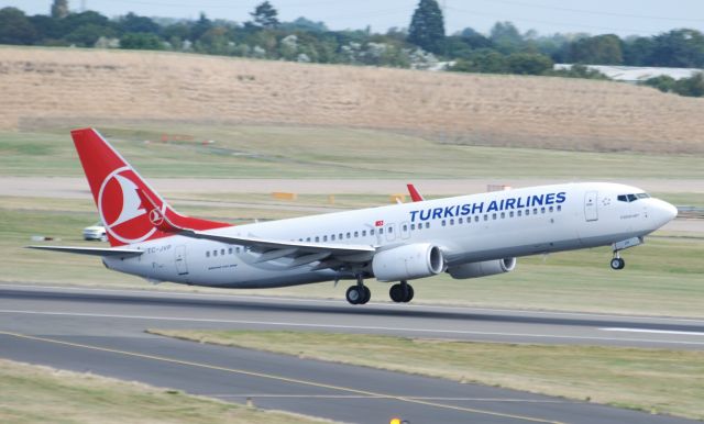 Boeing 737-800 (TC-JVP) - Taken from Freeport Carpark