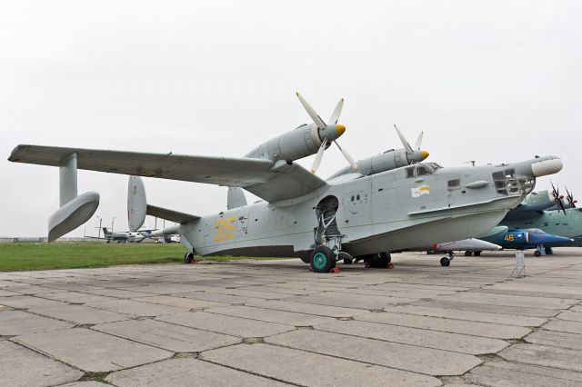 BERIEV Tchaika — - On display at the Ukraine State Aviation Museum