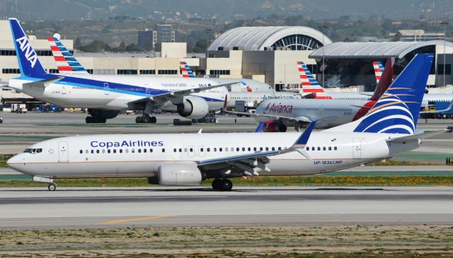 Boeing 737-800 (HP-1836CMP) - Exiting RWY 25L