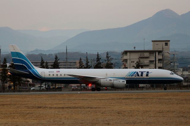 McDonnell Douglas DC-8-70 (N721CX) - Air Transport International-Douglas DC8 72CFbr /March 4, 2013