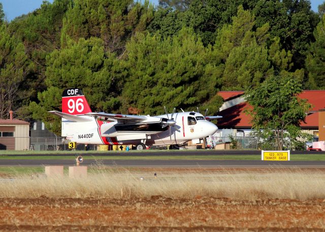 MARSH Turbo Tracker (N440DF) - KRDD - S-2T Tanker 96 "Rohnerville" - at Redding on 7-1-2016. click full.