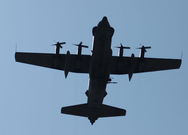 Lockheed C-130 Hercules — - Aircraft flyover The Vietnam Veterans Memorial in Tribute to the over 58.000 killed during the conflict. Memorial Day - 2012