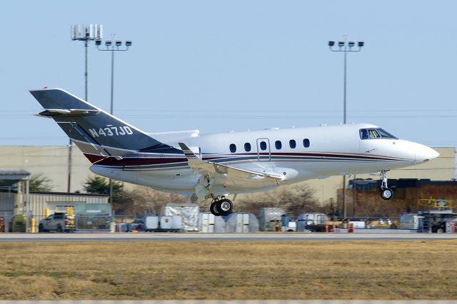 Hawker 800 (N437JD) - 22 arrival.