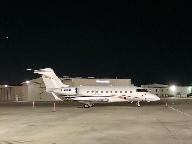 IAI Gulfstream G280 (B-80699) - Overnight on Fort Worth ramp