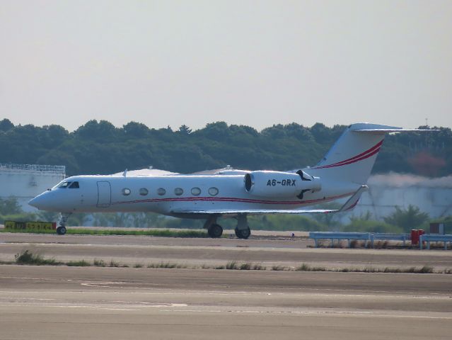 Gulfstream Aerospace Gulfstream IV (A6-ORX) - Photo taken on Jul 12, 2023.br /I encountered A6-ORX flying in just on this day.