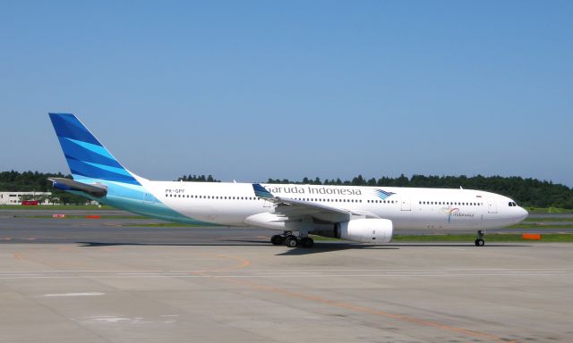 Airbus A330-300 (PK-GPF) - Airbus A330-341 Garuda Indonesia PK-GPF in Tokyo Narita