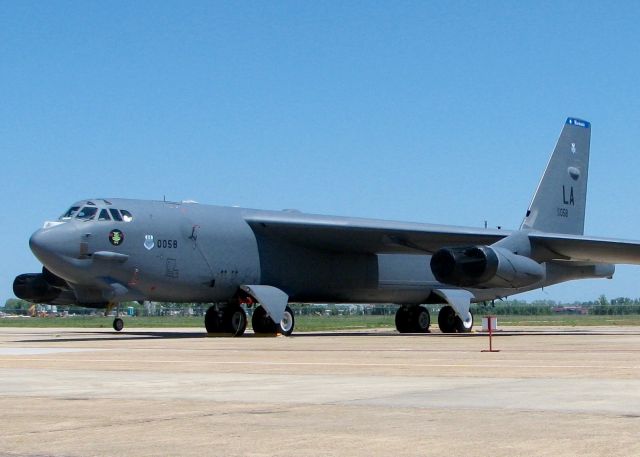 Boeing B-52 Stratofortress (60-0058) - At Barksdale Air Force Base. 