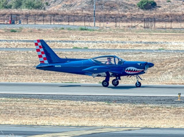 N941TA — - SIAI-Marchetti SF260 at Livermore Muni, Livermore CA. August 2020