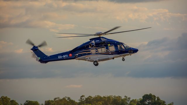 AIRBUS HELICOPTERS-HARBIN EC-175 (VH-NYI) - Babcock Offshore Services Australasia. Photo credit - Sid Mitchell