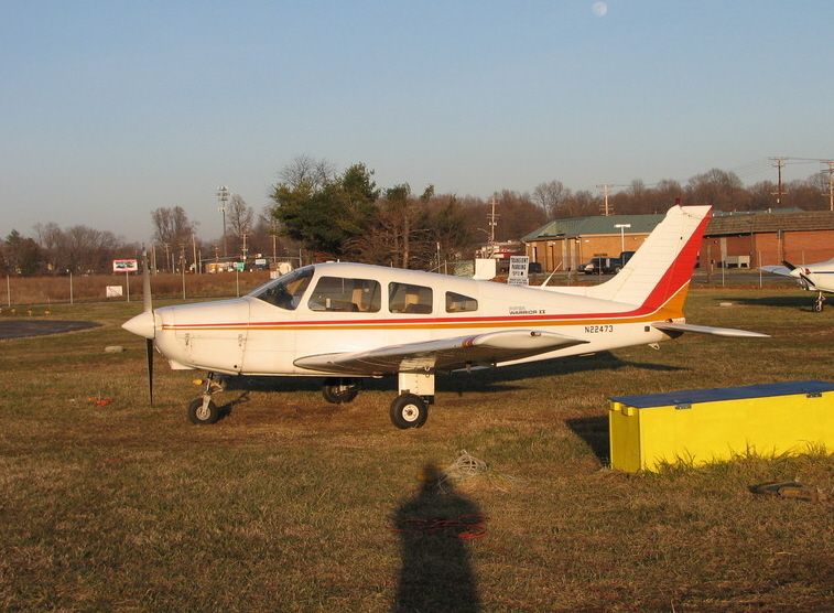 Piper Cherokee (N22473) - At the time I took this it was on the line at NAFC.  I think it still may be.  NAFC trains midshipmen hoping to get into the Naval Aviator pipeline.