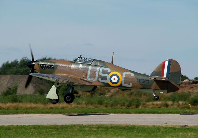 NDC363 — - RAF Battle of Britain Memorial Flight Hawker Hurricane. Taken at Elvington Airfield during 2005 Airshow.