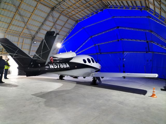 Cirrus Vision SF50 (N578BA)
