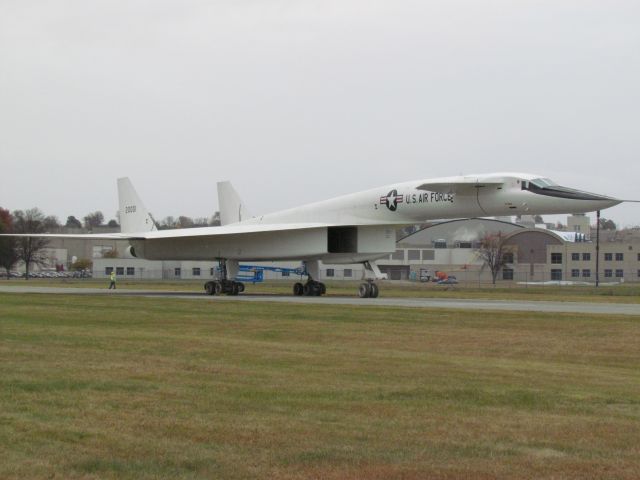 N20001 — - Move of the XB-70 Valkyrie to the forth hanger at the museum  