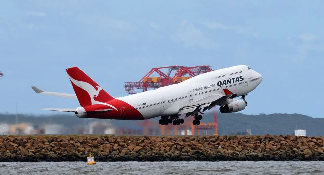 Boeing 747-400 (VH-OJM) - 26/ 02 / 2017