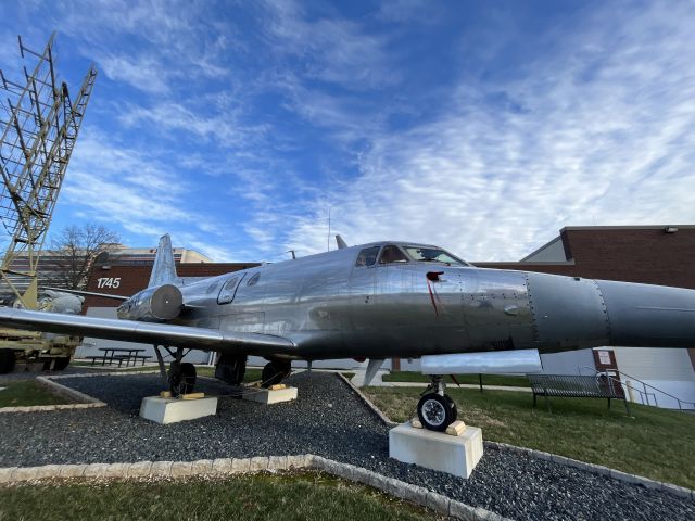 North American Sabreliner (N168W) - On display at the National Electronics Museum next to BWI airport.