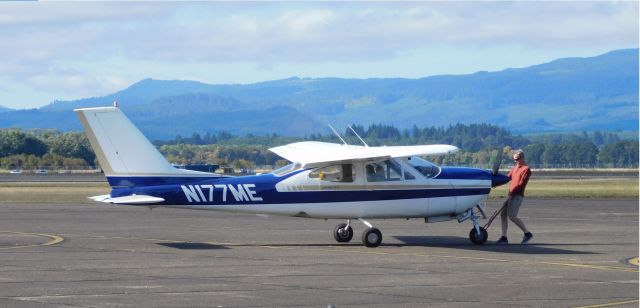 Cessna 177RG Cardinal RG (N177ME) - N177ME at CVO on 23d September 2021.