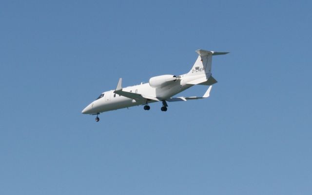 — — - Learjet 60 coming in at Corfu airport 28-07-2017