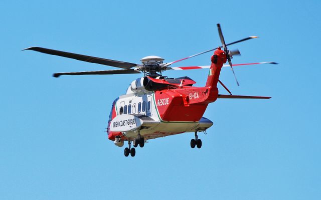 EI-ICA — - irish coast guard s-92a ei-ica dep shannon 16/5/17.