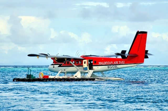 De Havilland Canada Twin Otter (8Q-CSL) - 2007 - 1Engine running ready to go