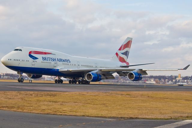 Boeing 747-400 (G-CIVE) - What a difference a day makes !