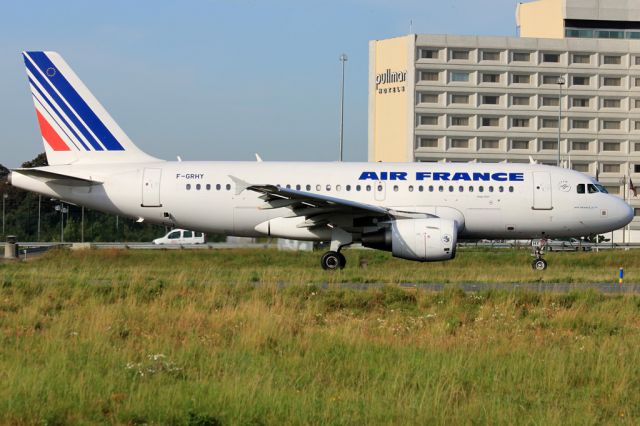 Airbus A319 (F-GRHY)