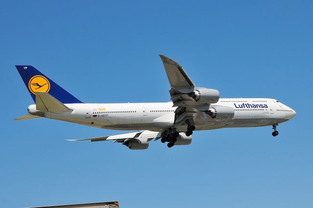 BOEING 747-8 (D-ABYP) - 1500TH B-747