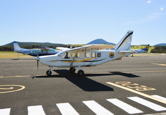 GIPPSLAND GA-8 Airvan (VH-SXK) - Commando Skydivers airvan at Flinders Island, Oct 2023