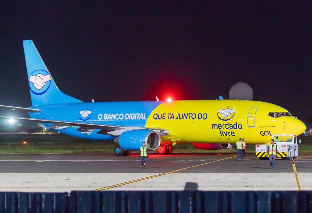 Boeing 737-800 (PS-GFD) - Mercado Libre (MercadoPago Livery)