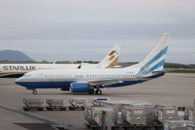 Boeing 737-700 (VP-BTV) - May 31, 2024:Bermuda Citizen Ownership, Boeing 737-7H6 BBJ
