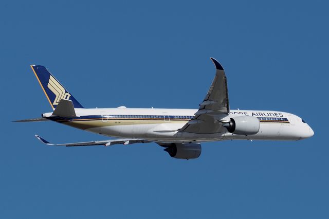 Airbus A350-900 (9V-SMT) - Airbus A350-900 cn 170. SIA 9V-SMT departed runway 21 YPPH 23 January 2021