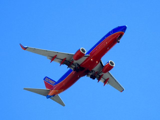 Boeing 737-800 (N8648A) - SWA4292 LAS-PHL