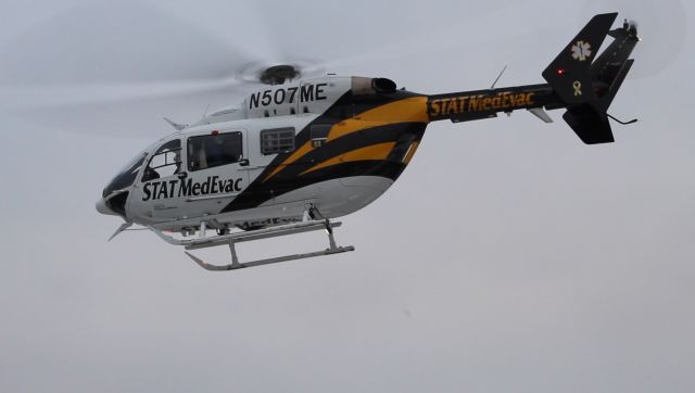 N507ME — - STAT MedEvac 4 N507ME lifting Weirton Medical Center for UPMC Childrens Hospital in Pittsburgh PA. 